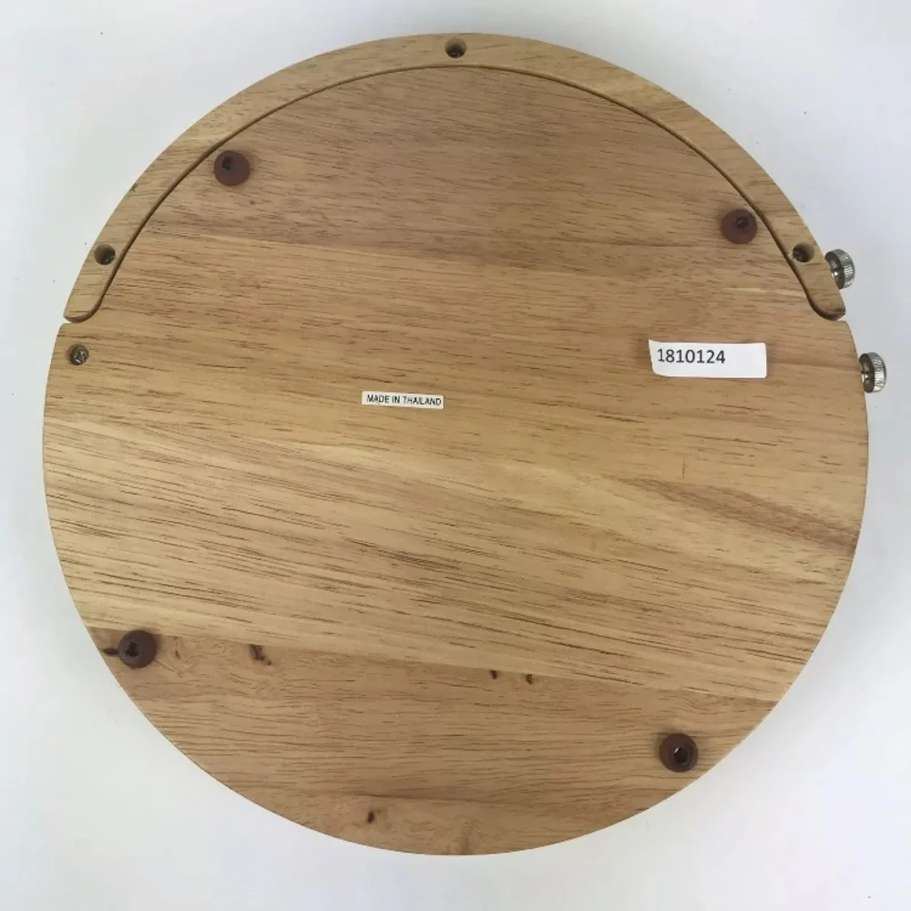 Charcuterie board Grazing Wood Set utensils 10 in round cheese